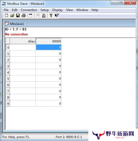 Modbus Slave标准版
