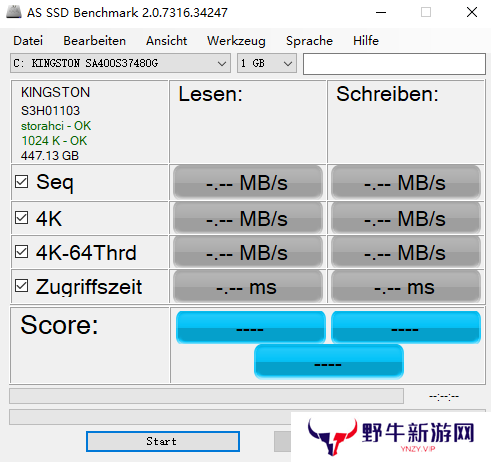 AS SSD Benchmark汉语版