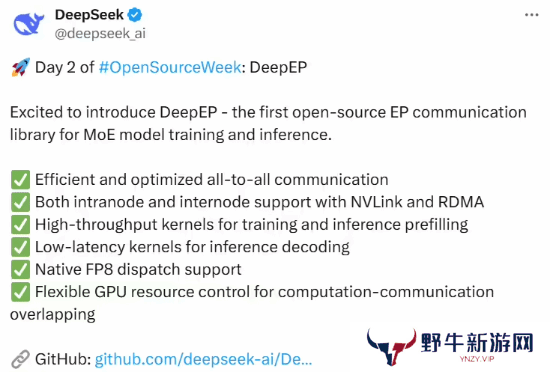 DeepSeek第二炸！开源首个用于MoE模型训练通信库