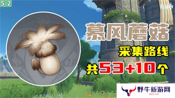 原神慕风蘑菇采集位置汇总 63个慕风蘑菇采集路线图[多图]