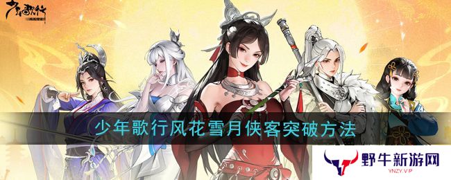 少年歌行风花雪月侠客突破方法 风花雪月侠客怎么样[多图]