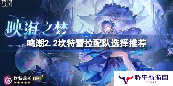 鸣潮2.2坎特蕾拉如何配队 坎特蕾拉阵容搭配攻略[多图]图片1