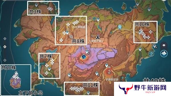 原神云岩裂叶收集路线 云岩裂叶在哪里采集[多图]图片2